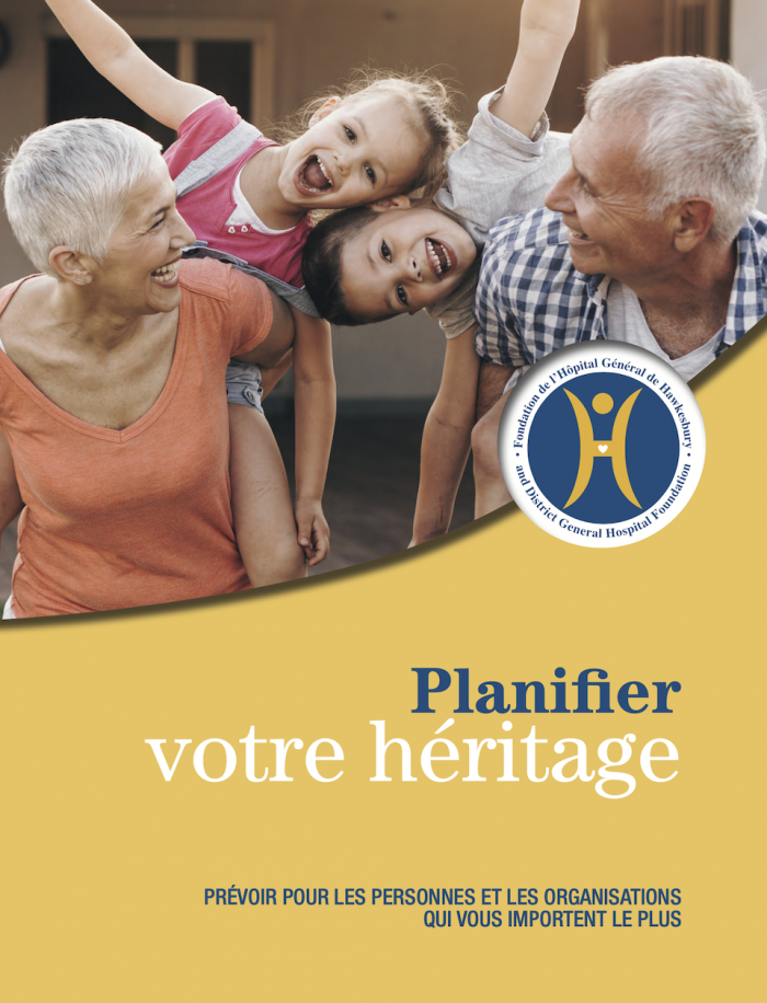 Page couverture de la brochure Planifier votre héritage