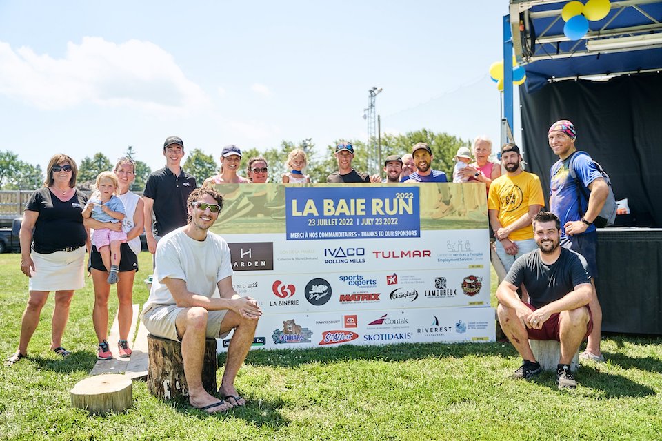 La Baie Run 2022 organizers and volunteers