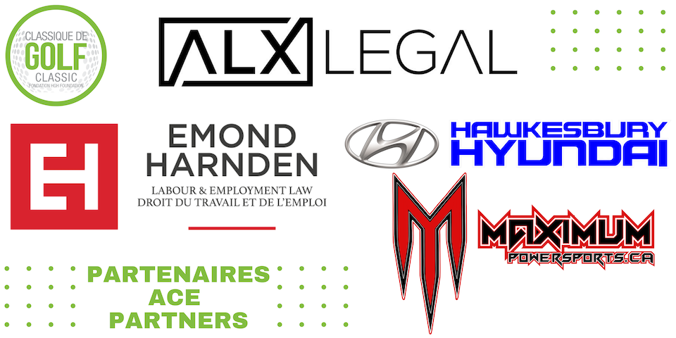 2023 Ace Partners are ALX Legal, Emond Harnden, Hawkesbury Hyundai, Maximum Powersports