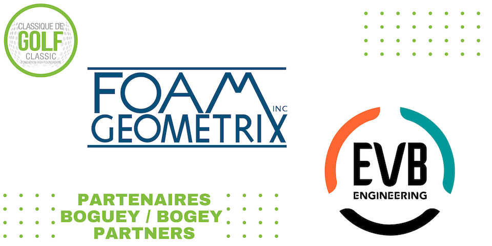 2023 Bogey Partners are Foam Geometrix, EVB Engineering