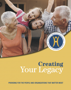 Cover page of Creating your legacy brochure