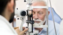 Doctor Checking Patient's Eyes