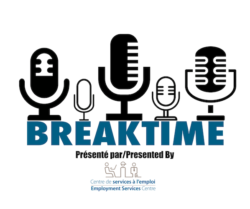 Breaktime Presented by Employment Services Centre logo