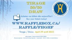 Annonce pour tirage 50/50