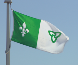 Drapeau franco-ontarien